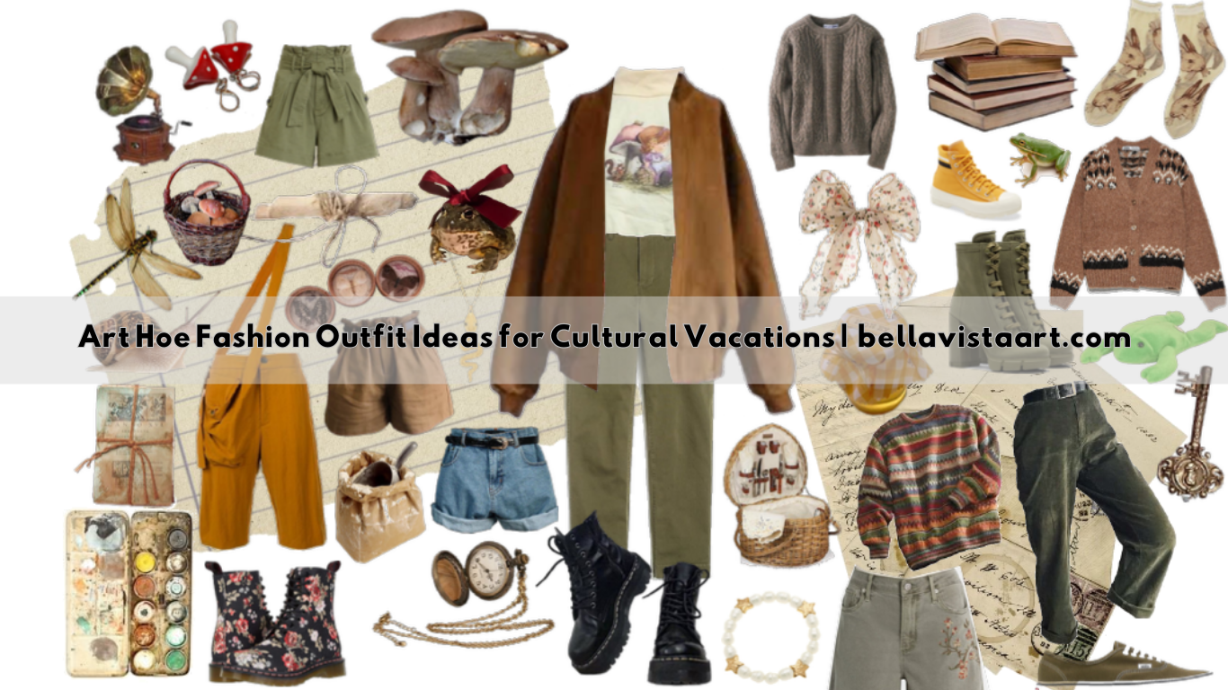 Art Hoe Fashion Outfit Ideas for Cultural Vacations