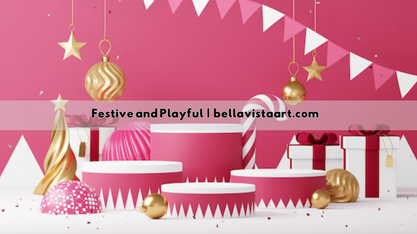 Festive and Playful
