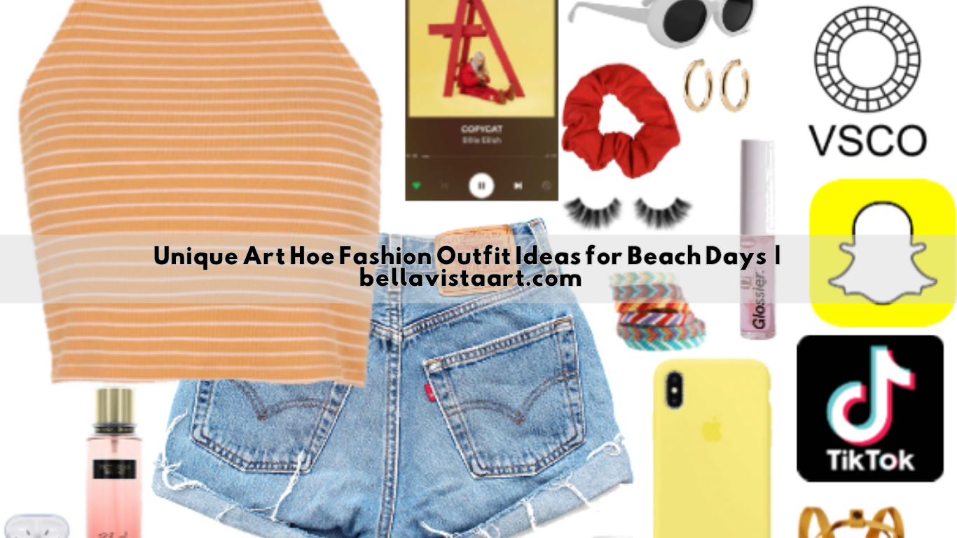 Unique Art Hoe Fashion Outfit Ideas for Beach Days