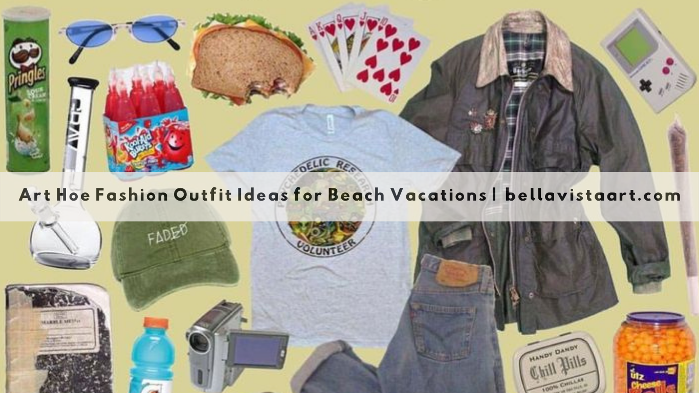 Art Hoe Fashion Outfit Ideas for Beach Vacations